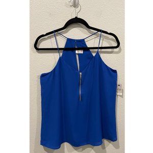 EXPRESS Blue Barcelona Tank Top